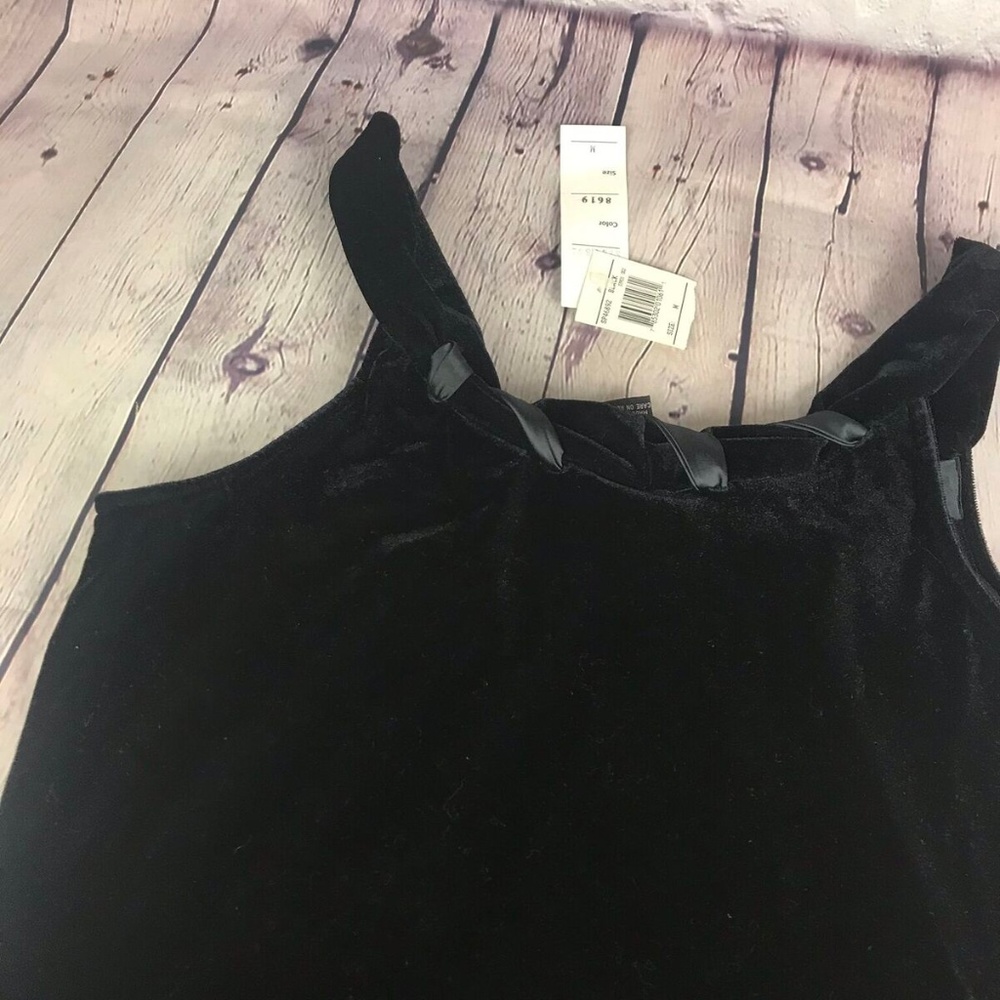 NWT Spense Sleeveless Black Blouse Size Medium - Picture 3 of 6